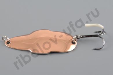 Блесна Бубнов колеблющаяся Протва 14 гр. крас/бел