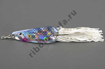 Блесна колебалка незацепляйка Kosadaka Bullet spoon 14гр цв. С11