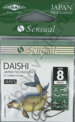Крючки Mikado - Sensual - Daishi № 8 BN (с ушком) 