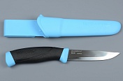 Нож Mora Morakniv Companion Blue (нержавеющая сталь, цвет голубой) 12159