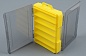 Коробка для воблеров Kosadaka 14*10.5*3см двухсторонняя, желтая