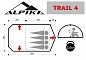 Палатка Alpika Trail-4, 4-х местная