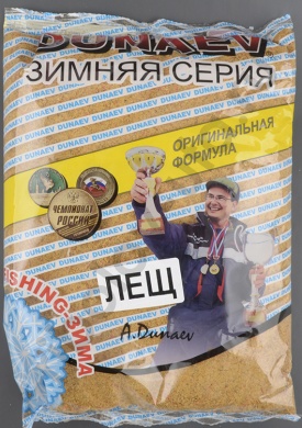 Прикормка зимняя Dunaev Ice Premium Лещ 1 кг (20iшт/уп)