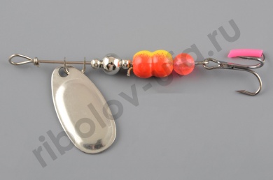 Блесна Нижегородская Aglia №2 6гр цв.00a серебро