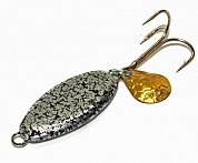 Блесна колеб. Жор Бомбер жереховый с лепестком 18гр