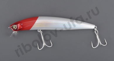 Воблер Daiwa X-Cross 120SSR-F  18.5гр.  12см   0-0,2м  Laser Metal Red Head