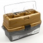 Ящик рыболовный Nisus Tackle Box 3-х полочный, цв. золотой