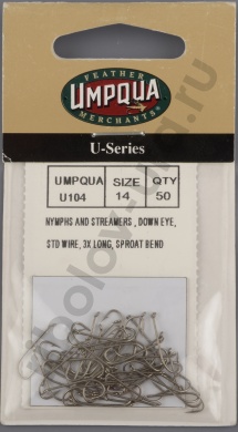 Крючки Umpqua Hooks U104 #14