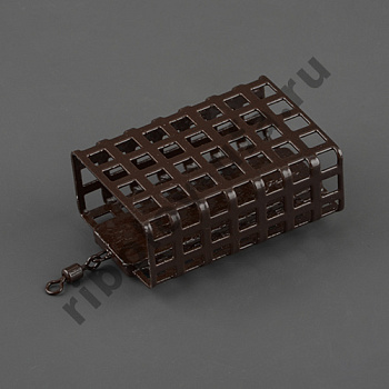 Кормушка фидерная прямоугольная крашеная РР 50гр