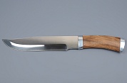 Нож Турист-1 хирургич.нерж.сталь, 65х13, орех (ручная работа)
