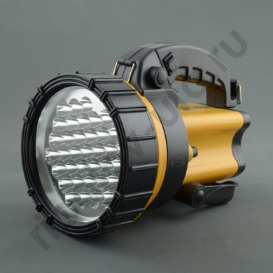 Фонарь Era прожектор (акк. 6V 4.5Ah) 36 св/д желт.+черн./пластик, автоЗУ, ремен FA 37M