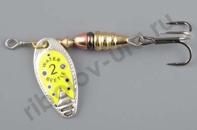 Блесна вращ. Water Beetle Label 4,5гр. WBL21109