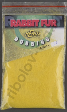 Даббинг Hends Rabbit Fur Dubbing Lemon Yellow Hnd K-04