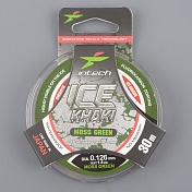 Леска Intech Ice Khaki 30м 0,126мм 1.4кг moss green