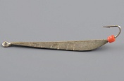 Блесна Курганская №22 с 1-м крючком, 30мм цв. серебро