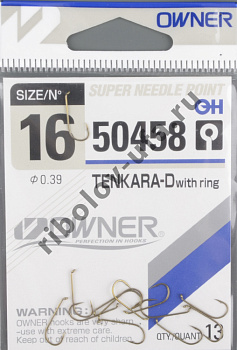 Одинарные крючки Owner 50458-16