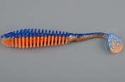 Силиконовая приманка Fishing Style Morder 5,4 in 137мм # 012 Blue Orange