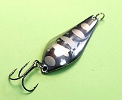 Блесна Люкс Нижегородская Атом 17гр цв.03 серебро