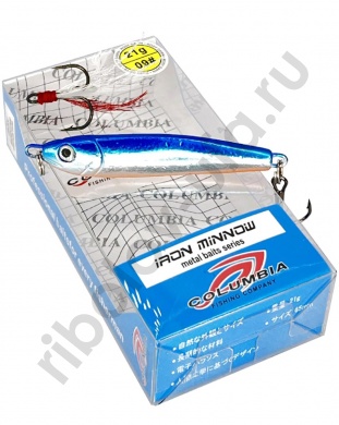 Блесна Columbia Iron Minnow 21гр цв. 01