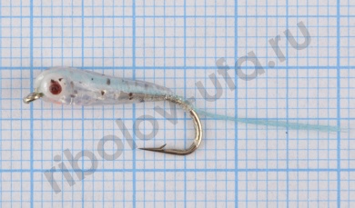 Малек-пыздрик кр.№10 хвост удлинен., цв. голубой #027