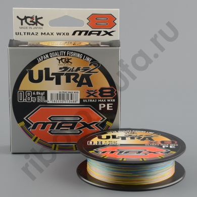 Шнур плетёный Ygk X-Braid Ultra Max WX8 150m #1.5