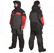 Костюм зимний Alaskan Dakota 2.0 (куртка+полукомбинезон) красный/серый/черный р. M