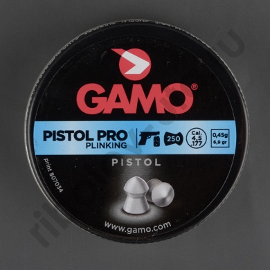 Пуля пневмат. Gamo Pistol Pro кал.4,5мм 0,45гр (уп./250шт)
