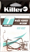 Офсетный крючок Killer Wide rande worm VD-102 № 1