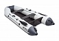 Лодка Аква 3200 Слань-книжка Киль светло-серый/графит