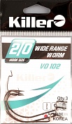 Офсетный крючок Killer Wide rande worm VD-102 № 2/0