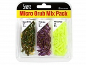 Силиконовая приманка Lucky John Pro Series Micro Grub 1.0in 2.5см /Mix1
