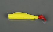 Силиконовая приманка Allvega Bite Fighter Float 8см  4.9гр. (4 шт) цвет solid yellow RT
