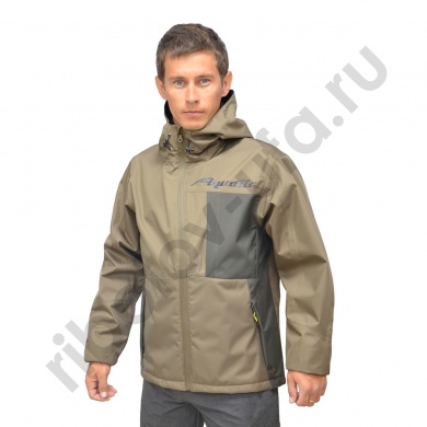 Куртка Aquatic КД-02Ф от дождя (цвет falcon, ткань мембрана 10000/10000) р. 52-54