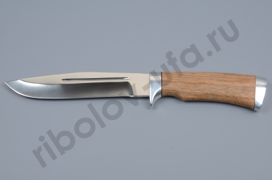 Нож туристический НР-14 кованая нерж.сталь, 95х18, орех (ручная работа)