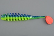 Силиконовая приманка Fishing Style Morder 5,4 in 137мм # 015 Dark blue lime RT