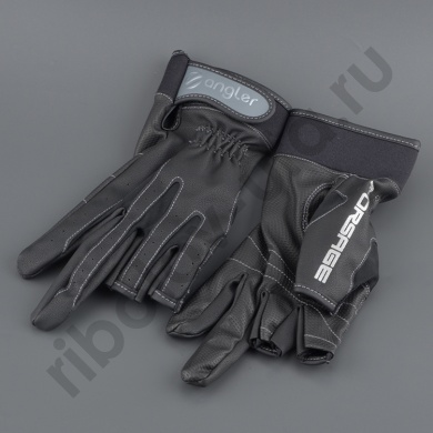 Перчатки спиннингиста Angler PU Leather A-011 р.XL