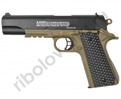 Пистолет пневм. Crosman S1911, кал.4,5мм (+мишень, + 250 ВВ)