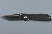Нож складной Kosadaka N-F26B 17/9.5 см, 81 гр., черная рукоятка