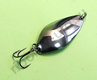 Блесна Люкс Нижегородская Карасик 12гр цв.02 серебро