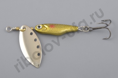 Блесна Caiman Spinner вращ. 6.0гр Brown 184653