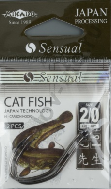 Крючки Mikado - Sensual - Cat Fish (с ушком) № R 2/0 BN