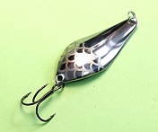 Блесна Люкс Нижегородская Атом 17гр цв.01 серебро