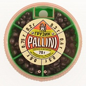 Набор свинцовых грузов Pallini 70гр: 0.2, 0.3, 0.4, 0.5, 0.6, 0.75 