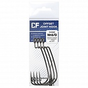 Офсетные крючки Crazy Fish offset joint hook # 6/0
