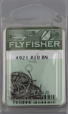 Крючки Flyfisher 4921 #10 BN