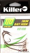 Офсетный крючок Killer Swim bait hook VD-106 № 1/0
