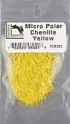Синель Hareline Polar Chenille Micro Yellow HRL  