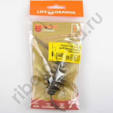 Монтаж карась Orange #16 Spring, 30гр