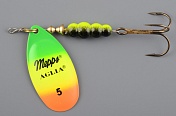 Блесна Mepps Aglia Fluo № 5, тигровый (13.0 гр.)