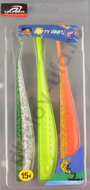 Силиконовая приманка Columbia Dotty Dart 6in #15